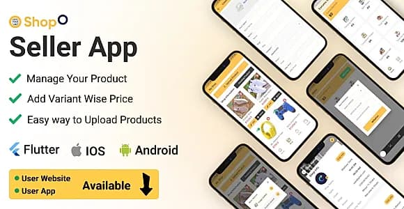 Shopo eCommerce - Multivendor eCommerce Flutter Seller App