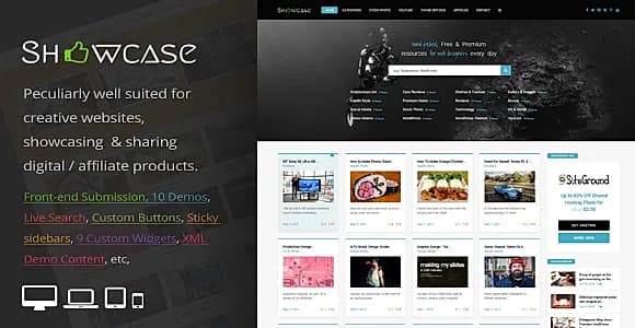 Showcase WP WordPress Theme