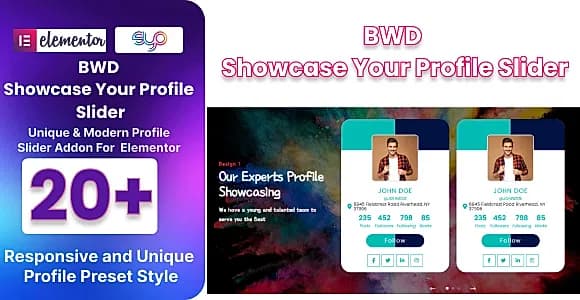 Showcase Your Profile WordPress Plugin