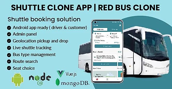 Shuttle Clone App | Instant Ride With Office Commuter Ride