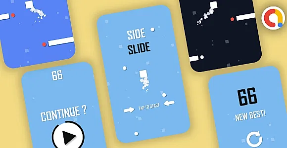 Side Slide Tap to Play + AdMob with Reward Video