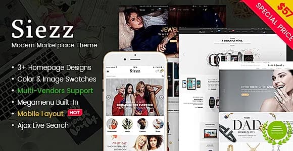 Siezz WordPress Theme