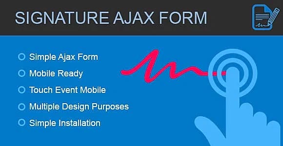 Signature Form - Ajax form with canvas signature