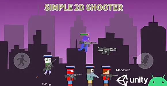 Simple 2d Shooter - Unity Game