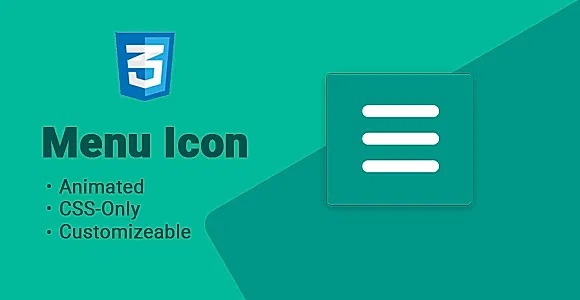 Simple Animated Menu Icon
