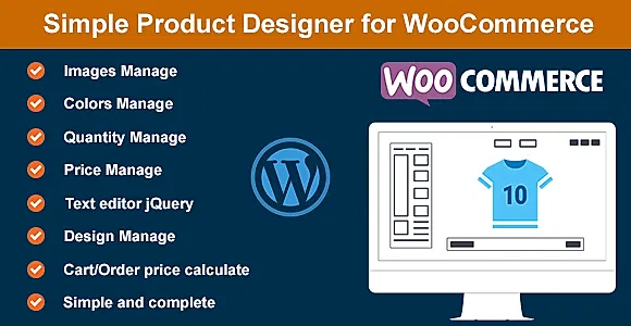 Simple Product Designer for WooCommerce