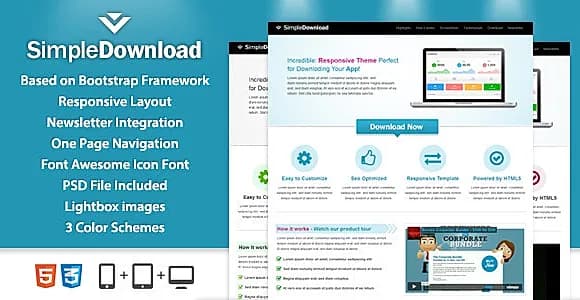 SimpleDownload Landingpage