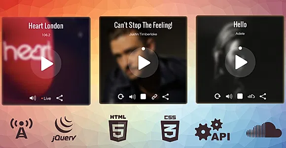 Single jQuery Audio Player (Music and Radio)