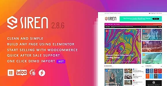 Siren WordPress Theme