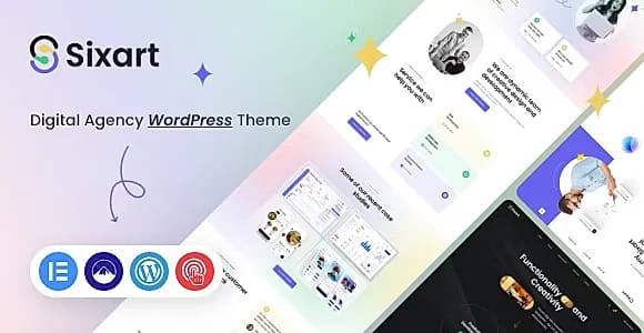 sixart WordPress Theme