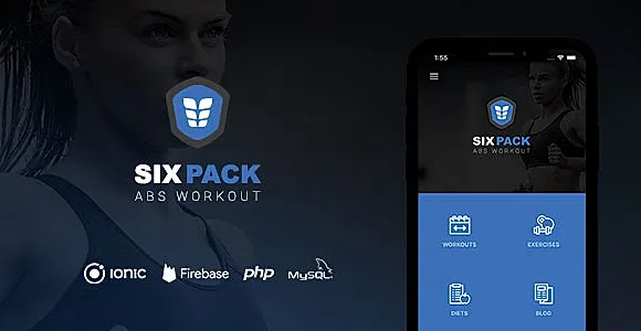 SixPack - Complete Ionic 5 Fitness App + Backend