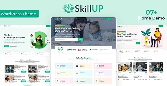 Skillup WordPress Theme