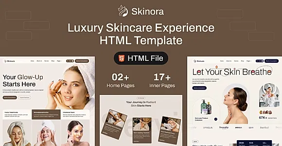 Skinura - Skincare HTML Template