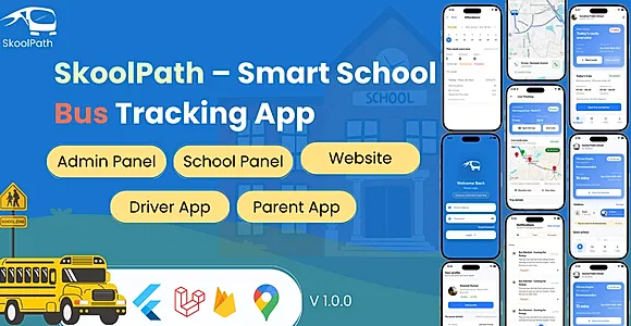 SkoolPath – School Bus GPS Tracking with Driver & Parent Apps