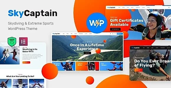 SkyCaptain WordPress Theme