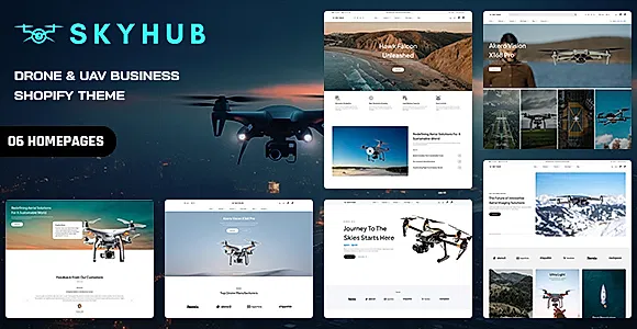 Skyhub - Drone & UAV Business Shopify Theme