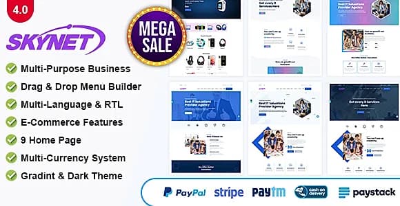 Skynet - Multipurpose Business CMS