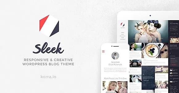 Sleek WordPress Theme
