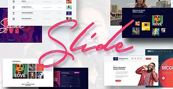 Slide WordPress Theme