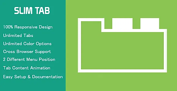 Slim jQuery Tab WordPress Plugin