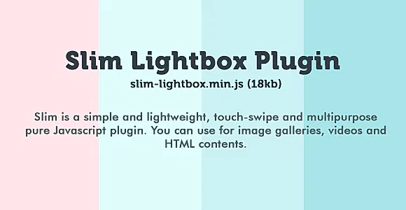 Slim Lightbox Plugin