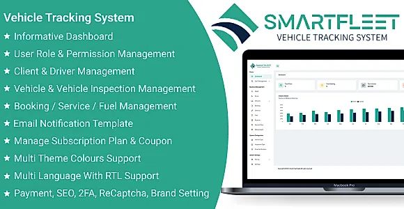 Smart Fleet SaaS - Vehicle Tracking System