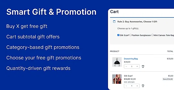 Smart Gift & Promotion WordPress Plugin