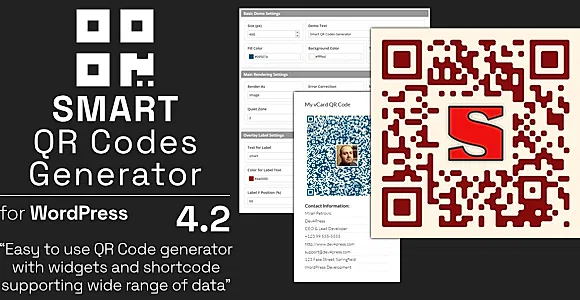 Smart QR Codes Generator - Plugin for WordPress WordPress Plugin