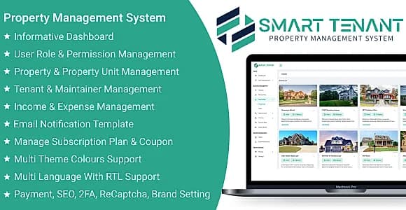 Smart Tenant SaaS - Property Management System