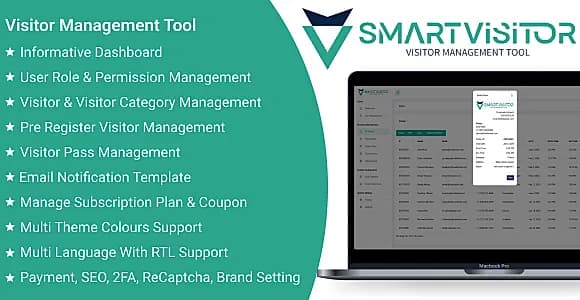 Smart Visitor SaaS - Visitor Management Tool