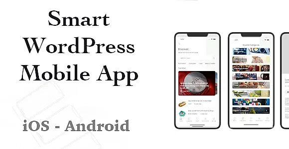 Smart WordPress React Native Mobile App