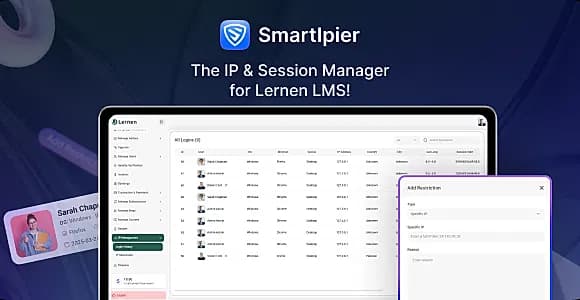 SmartIpier – IP And Session Manager for Lernen LMS