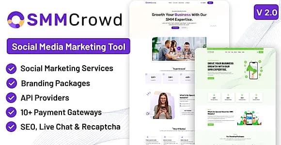 SMMCrowd - Marketplace of SMM Services