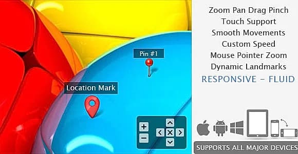 Smooth Zoom Pan - jQuery Image Viewer