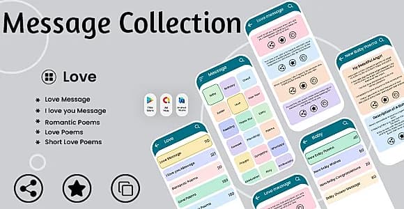SMS Messages Collection - SMS Ideas Collection - Text App - Magic SMS - Message Collection