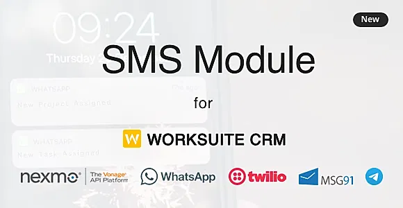 SMS Module For Worksuite CRM