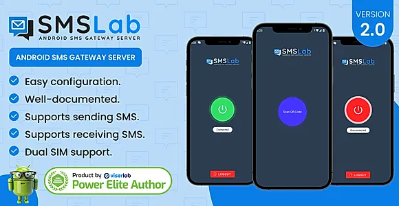 SMSLab - Android SMS Gateway Server