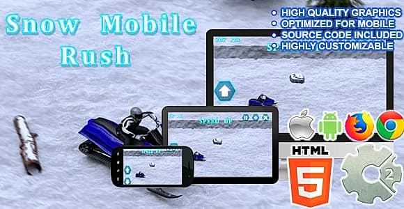 Snow Mobile Rush ( CAPX + HTML5 )