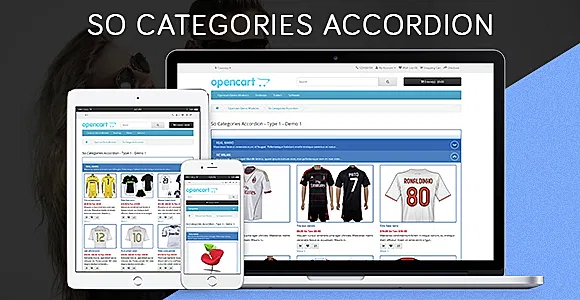 So Categories Accordion - Responsive OpenCart 2.x Module