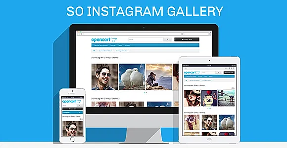 So Instagram Gallery - Responsive OpenCart 4.x & OpenCart 3.x Module