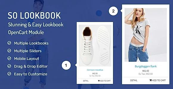 So LookBook - Responsive OpenCart 4 Module