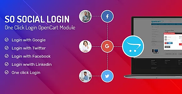 So Social Login - OpenCart 3 & 2.3, 2.2 Social Login Module