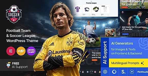 SoccerClub WordPress Theme