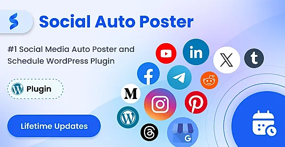 Social Auto Poster WordPress Plugin