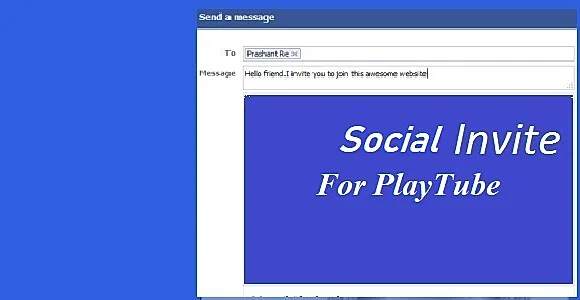 Social Invite For Playtube