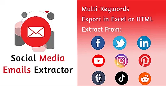 Social Media Email Extractor Pro