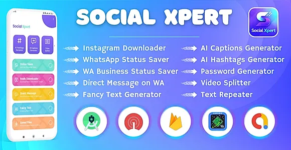 Social Xpert – Status Saver, Reels Downloader & AI Tools