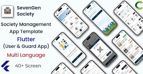 Society Management User App + Guard App | Security App | Building Management App | Flutter