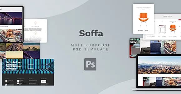Soffa - Multipurpose PSD Templates