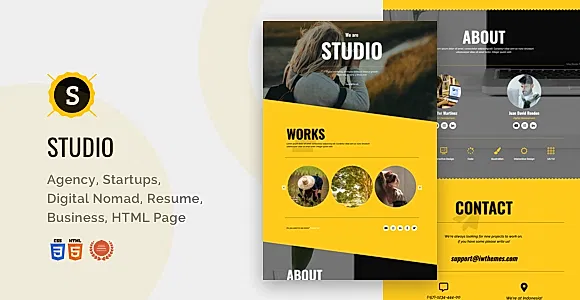 Software, Business, Product, IT Startup, Agency, SaaS Html - Studio